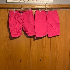 Gloria Vanderbilt Vibrant Pink Women's Bermudas